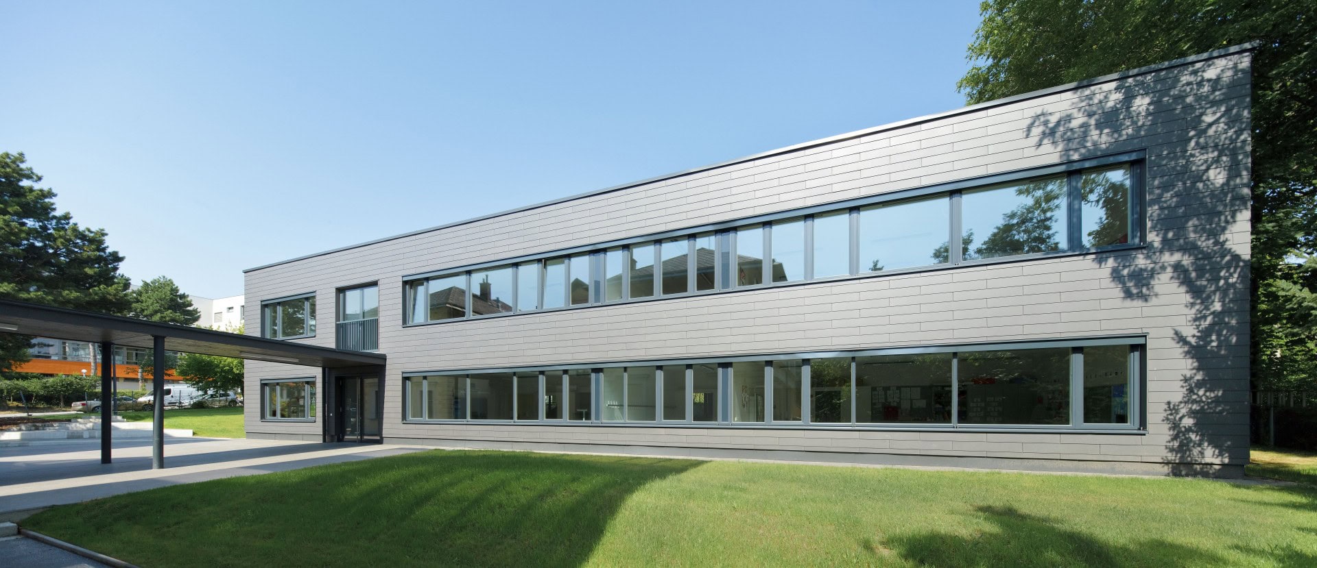 <p>© RUNSER / PRANTL architekten, Volksschule Mannagettagasse, 1190 Wien, Österreich, 2013, Schule, Fotograf Rupert Steiner</p>