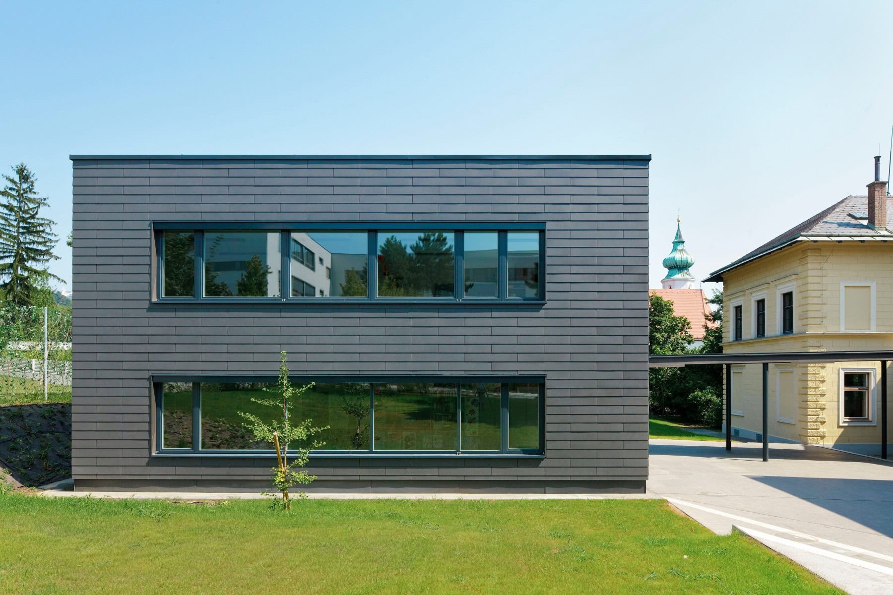 <p>© RUNSER / PRANTL architekten, Volksschule Mannagettagasse, 1190 Wien, Österreich, 2013, Schule, Fotograf Rupert Steiner</p>