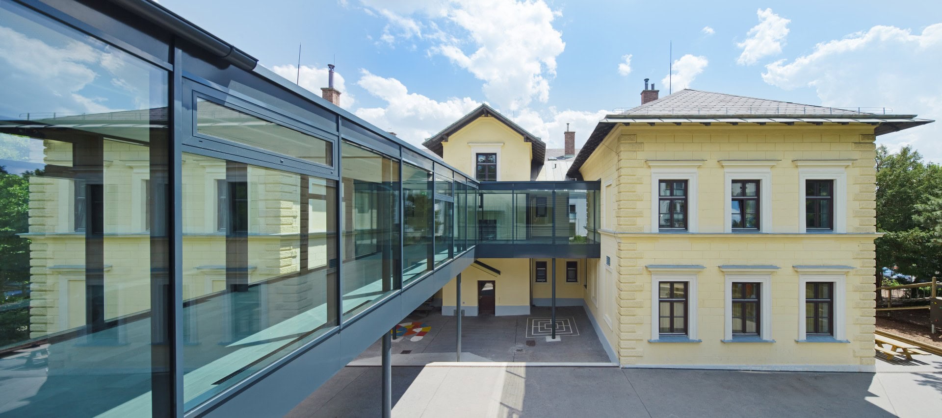 <p>© RUNSER / PRANTL architekten, Volksschule Mannagettagasse, 1190 Wien, Österreich, 2013, Schule, Fotograf Rupert Steiner</p>