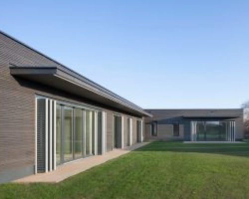 © RUNSER / PRANTL architekten, VKKJ Ambulatorium Mistelbach Neu, 2130 Mistelbach, Österreich, 2017, Ambulatorium, Kinder, Fotograf Rupert Steiner <p>