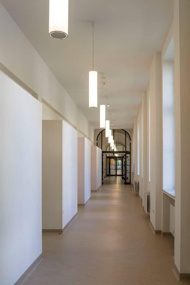 © RUNSER / PRANTL architekten, Bettina Stiftung, Pflegewohnhaus, Huglgasse 1A, 1150 Wien, Österreich, 2022, Pflegewohnhaus, Revitalisierung, Denkmalschutz, Fotograf Rupert Steiner <p>