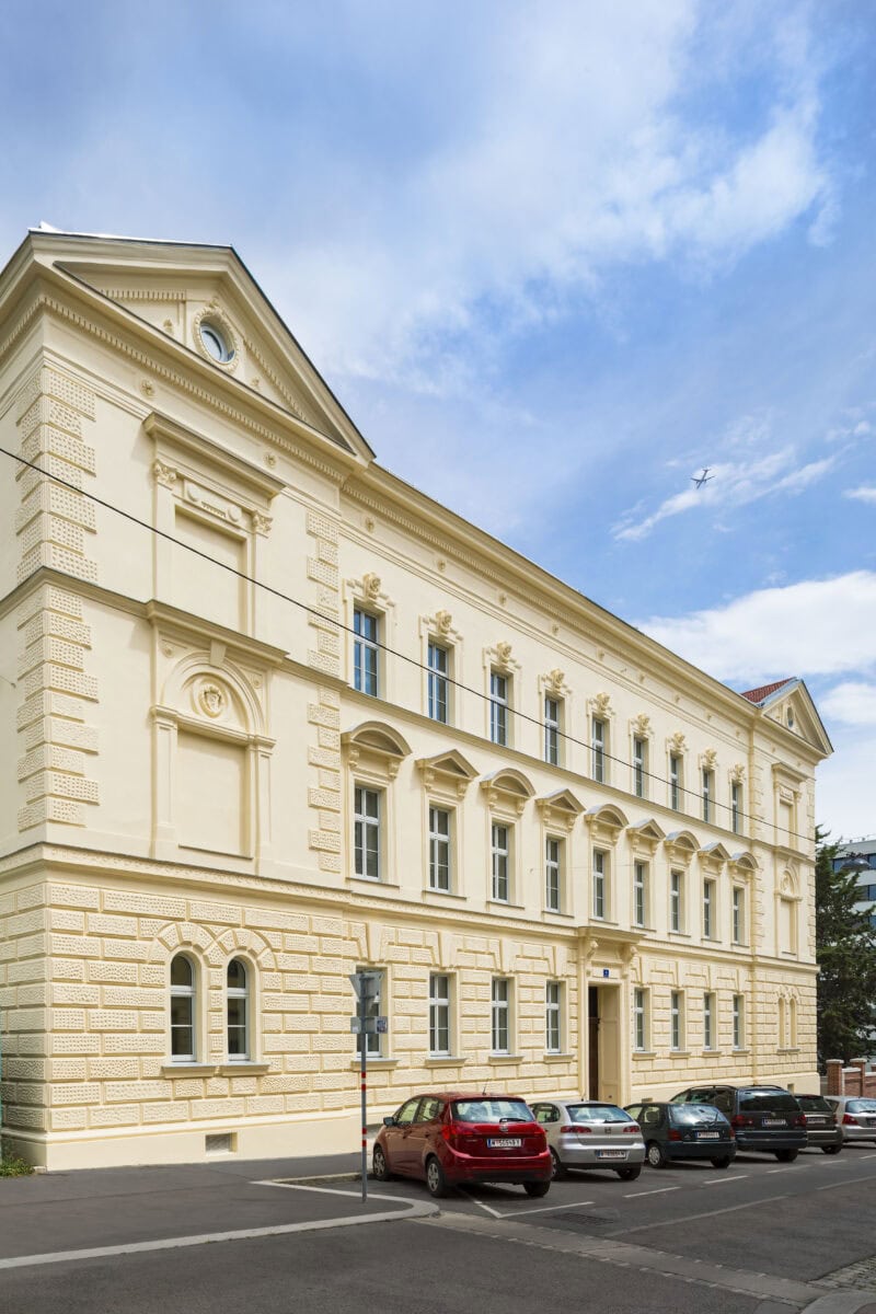 © RUNSER / PRANTL architekten, Pav4, Wohnhaus, Primärversorgungseinheit, Goldschlagstrasse 59A, 1150 Wien, Österreich, 2023, Wohnhaus, Primärversorgungseinheit, Revitalisierung, Denkmalschutz, Fotograf Rupert Steiner