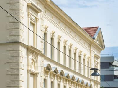 © RUNSER / PRANTL architekten, Pav4, Wohnhaus, Primärversorgungseinheit, Goldschlagstrasse 59A, 1150 Wien, Österreich, 2023, Wohnhaus, Primärversorgungseinheit, Revitalisierung, Denkmalschutz, Fotograf Rupert Steiner