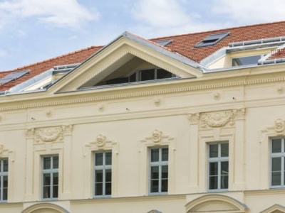 © RUNSER / PRANTL architekten, Pav4, Wohnhaus, Primärversorgungseinheit, Goldschlagstrasse 59A, 1150 Wien, Österreich, 2023, Wohnhaus, Primärversorgungseinheit, Revitalisierung, Denkmalschutz, Fotograf Rupert Steiner