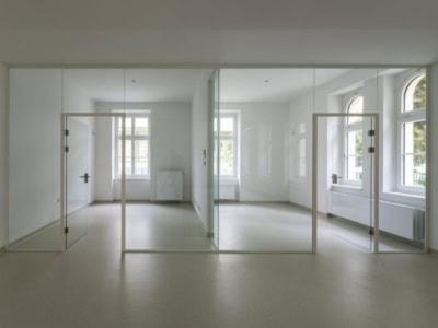 © RUNSER / PRANTL architekten, Pav4, Wohnhaus, Primärversorgungseinheit, Goldschlagstrasse 59A, 1150 Wien, Österreich, 2023, Wohnhaus, Primärversorgungseinheit, Revitalisierung, Denkmalschutz, Fotograf Rupert Steiner