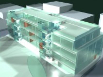 © RUNSER / PRANTL architekten, SOS Kinderdorf Hetzendorferstraße, 1120 Wien, Österreich, Bauträgerauswahlverfahren, 2001,  Wohnhaus, Kinderdorf, Betreutes Wohnen