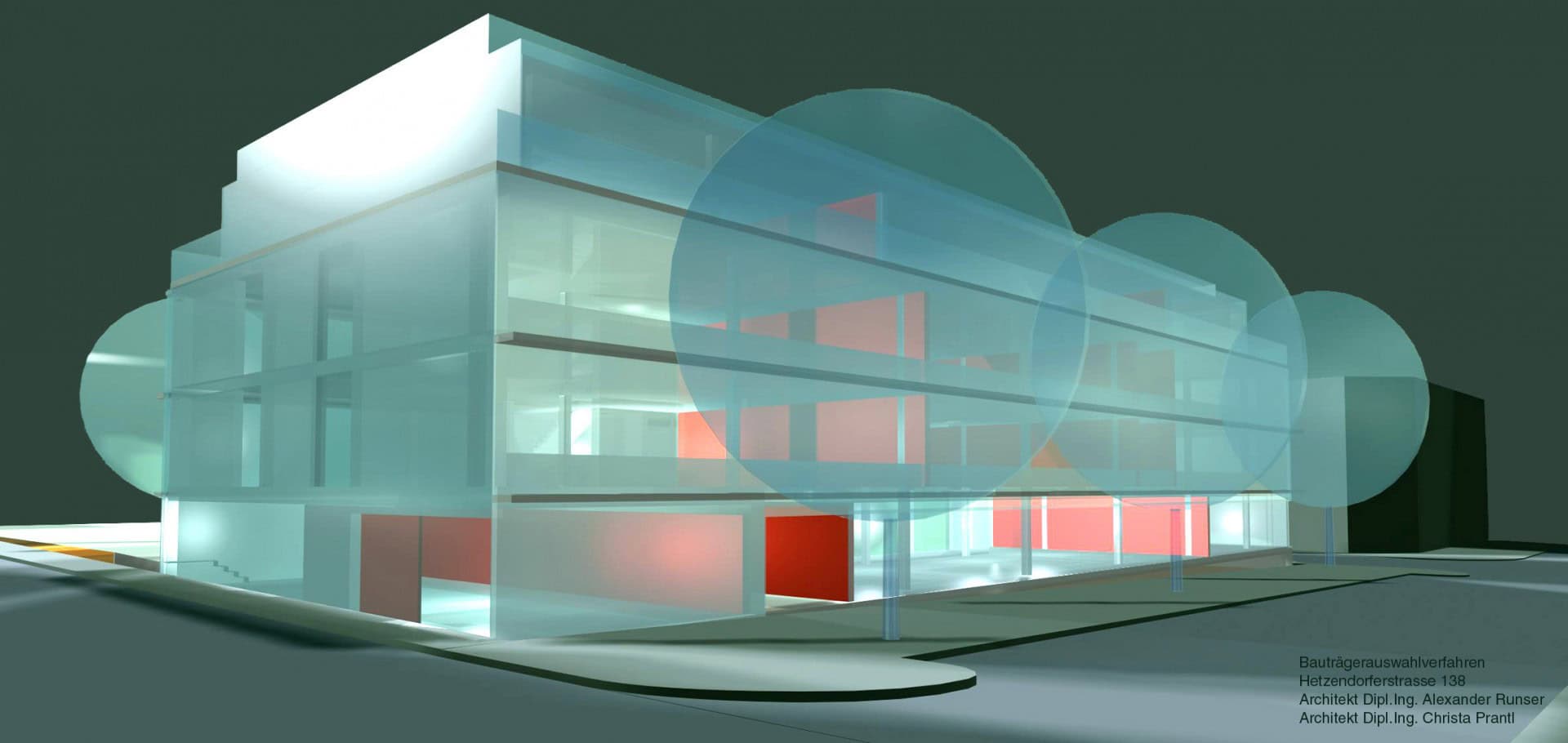 © RUNSER / PRANTL architekten, SOS Kinderdorf Hetzendorferstraße, 1120 Wien, Österreich, Bauträgerauswahlverfahren, 2001,  Wohnhaus, Kinderdorf, Betreutes Wohnen