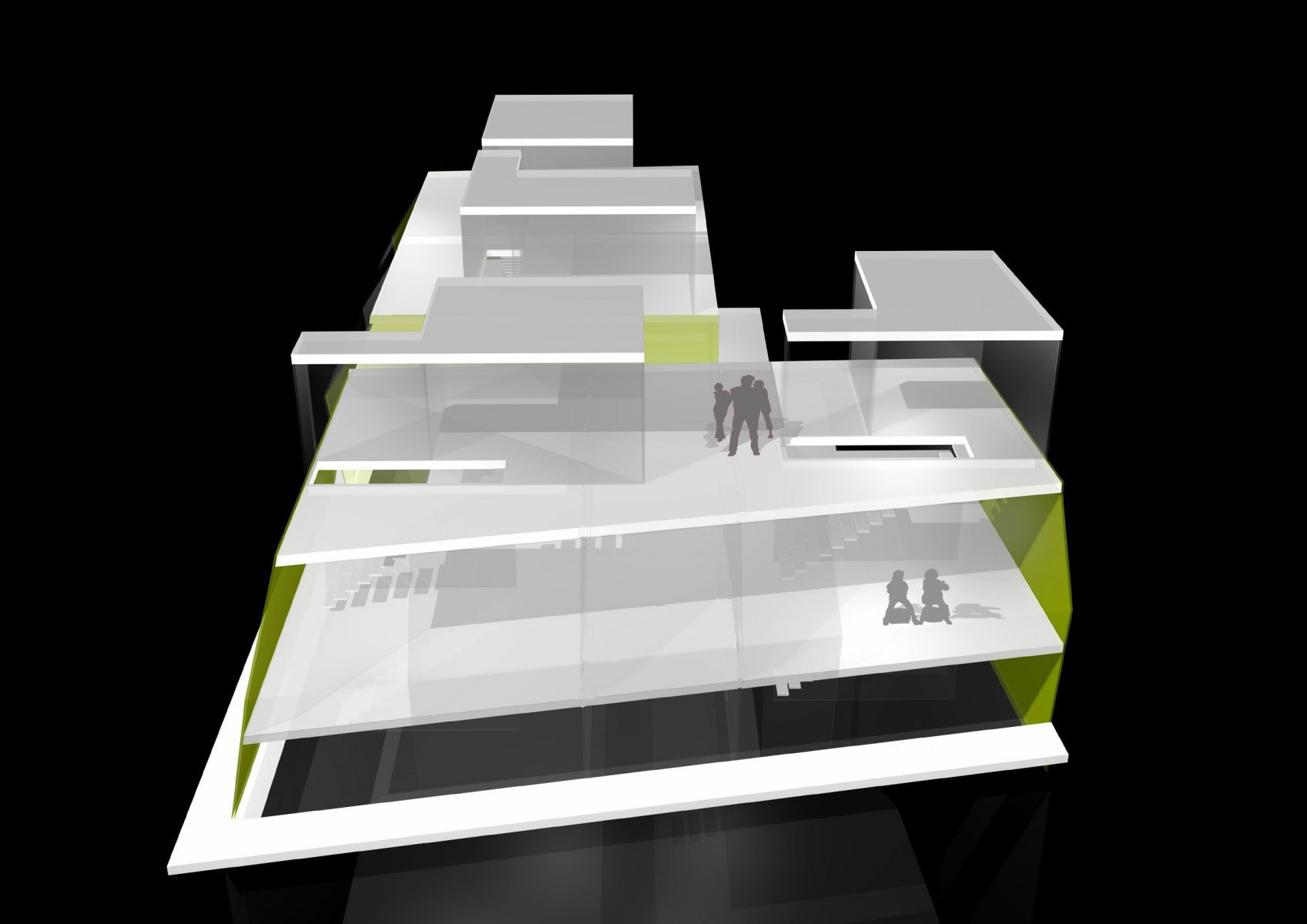 © RUNSER / PRANTL architekten, Wohnhaus Sanierung und Aufstockung, 1020 Wien, Österreich, 2004, Dachbodenausbau, Wohnhaus