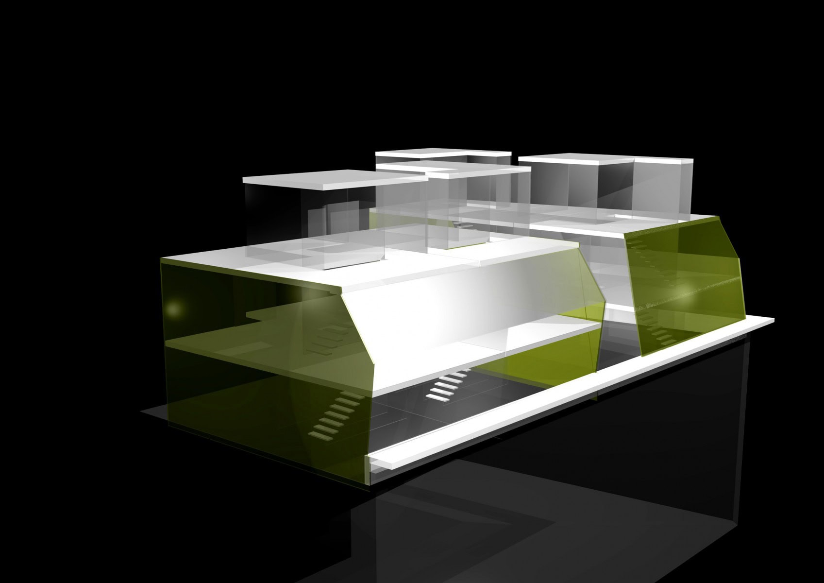 © RUNSER / PRANTL architekten, Wohnhaus Sanierung und Aufstockung, 1020 Wien, Österreich, 2004, Dachbodenausbau, Wohnhaus