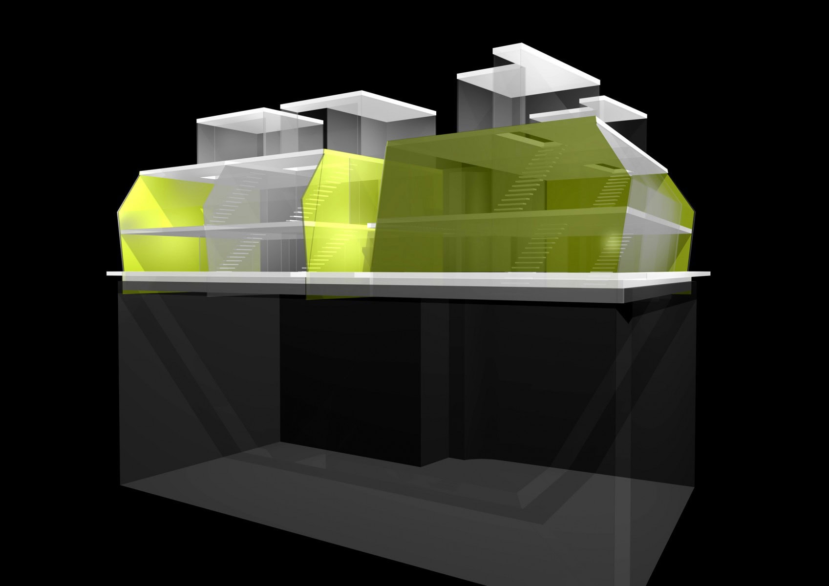 © RUNSER / PRANTL architekten, Wohnhaus Sanierung und Aufstockung, 1020 Wien, Österreich, 2004, Dachbodenausbau, Wohnhaus
