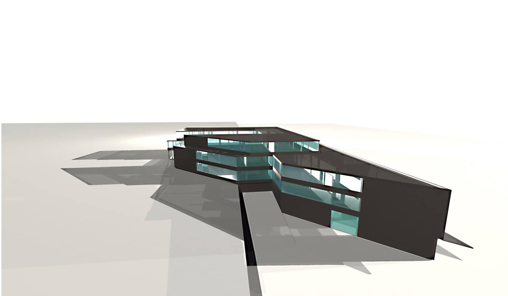 © RUNSER / PRANTL architekten, Landesberufsschule Mistelbach, 2130 Mistelbach, Niederösterreich, Österreich, 2002, Schule