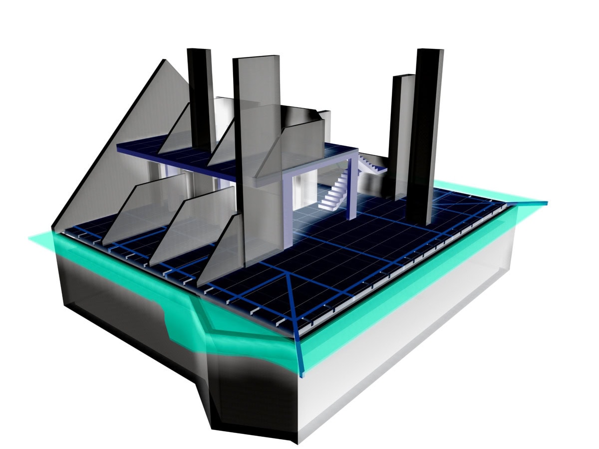 © RUNSER / PRANTL architekten, Haus O. Dachbodenausbau, 1090 Wien, Österreich, 2002, Dachbodenausbau, Wohnhaus