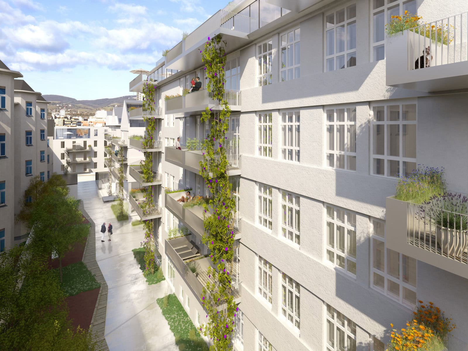 © RUNSER / PRANTL architekten, Siebenbrunnengasse Gutachterverfahren , 1050 Wien, Österreich, Wettbewerb, 2015, Wohnhaus, Bürohaus