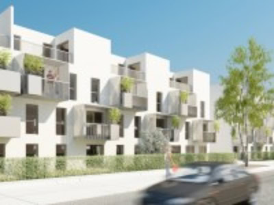 <p>© RUNSER / PRANTL architekten, Passiv Wohnhausanlage - Kostengünstiges Wohnen, 1220 Wien, Österreich, Bauträgerwettbewerb, 2011, Passiv Wohnhausanlage</p>