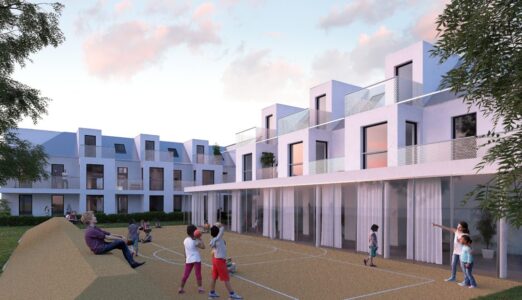 © RUNSER / PRANTL architekten, Passiv Wohnhausanlage, 1210 Wien, Österreich, Wettbewerb, 2019, Passiv Wohnhausanlage