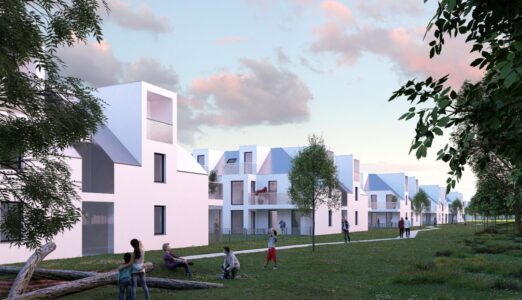 © RUNSER / PRANTL architekten, Passiv Wohnhausanlage, 1210 Wien, Österreich, Wettbewerb, 2019, Passiv Wohnhausanlage