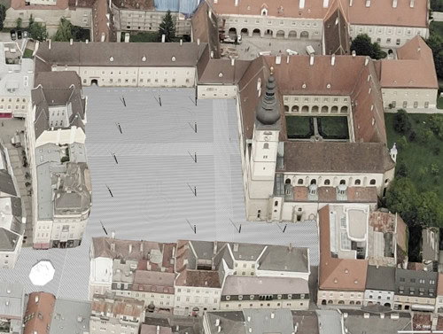 © RUNSER / PRANTL architekten, Domplatz St.Pölten Neugestaltung, 3100 St.Pölten, Niederösterreich, Österreich, Wettbewerb, 2010, Platzgestaltung
