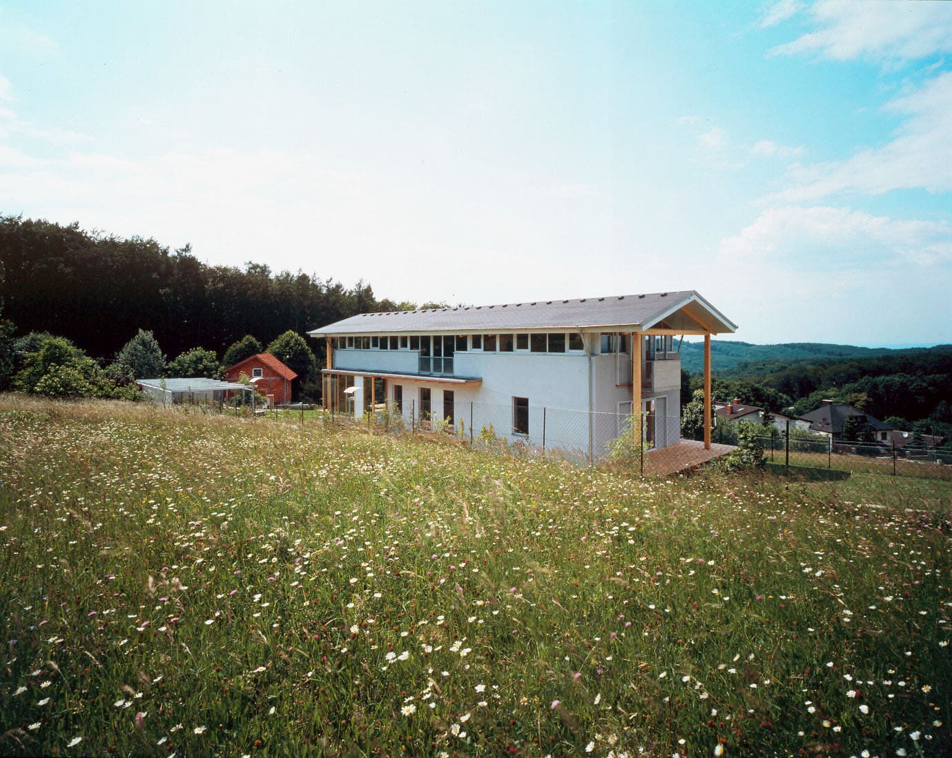 © RUNSER / PRANTL architekten, Haus am Hang, 3413 Hintersdorf, Niederösterreich, Österreich,1994, Wohnhaus, Wohnung, Fotograf Margherita Spiluttini