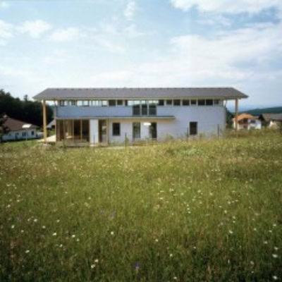 <p>© RUNSER / PRANTL architekten, Haus am Hang, 3413 Hintersdorf, Niederösterreich, Österreich,1994, Wohnhaus, Wohnung, Fotograf Margherita Spiluttini</p>