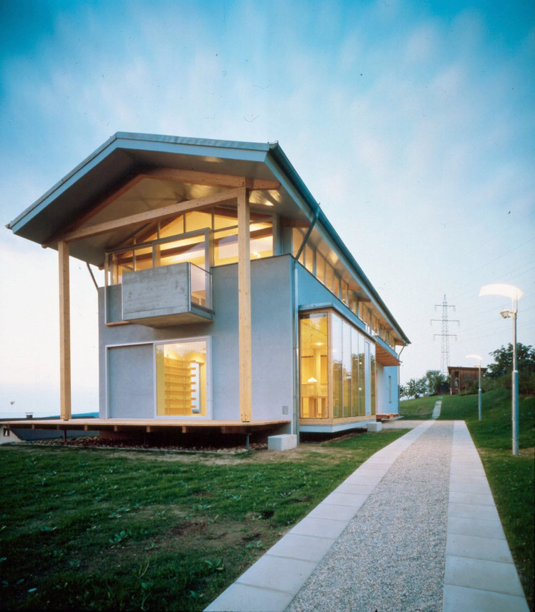 © RUNSER / PRANTL architekten, Haus am Hang, 3413 Hintersdorf, Niederösterreich, Österreich,1994, Wohnhaus, Wohnung, Fotograf Margherita Spiluttini