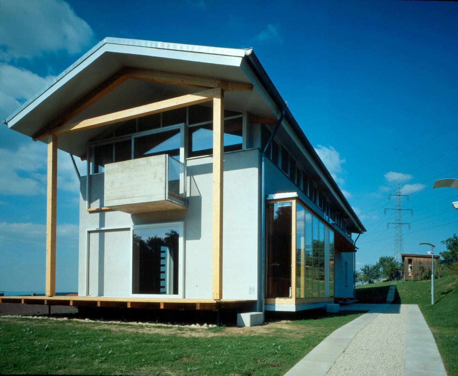 © RUNSER / PRANTL architekten, Haus am Hang, 3413 Hintersdorf, Niederösterreich, Österreich,1994, Wohnhaus, Wohnung, Fotograf Margherita Spiluttini