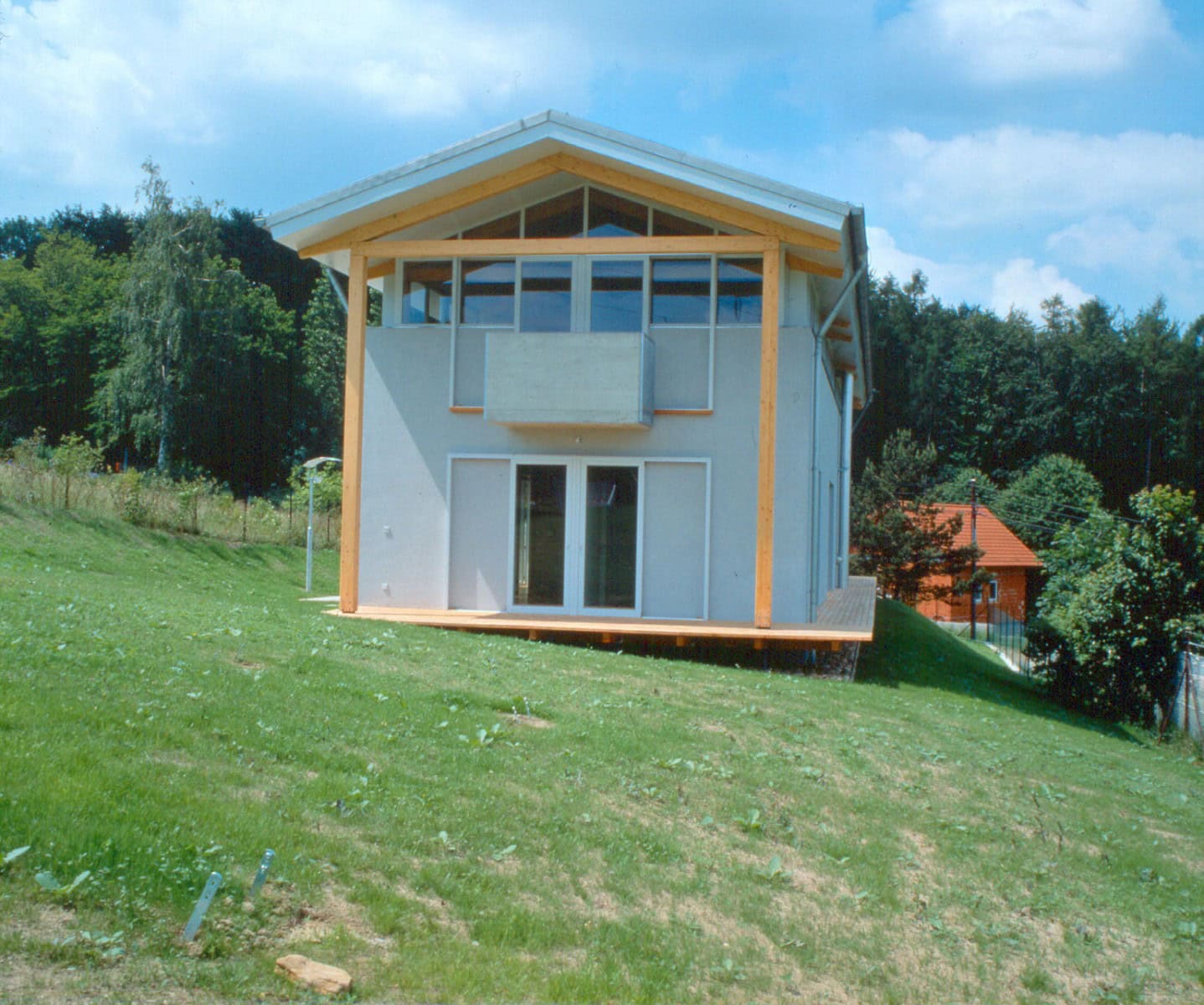 © RUNSER / PRANTL architekten, Haus am Hang, 3413 Hintersdorf, Niederösterreich, Österreich,1994, Wohnhaus, Wohnung, Fotograf Margherita Spiluttini