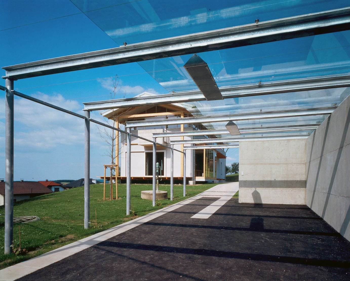 © RUNSER / PRANTL architekten, Haus am Hang, 3413 Hintersdorf, Niederösterreich, Österreich,1994, Wohnhaus, Wohnung, Fotograf Margherita Spiluttini
