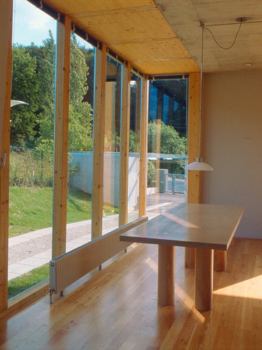 © RUNSER / PRANTL architekten, Haus am Hang, 3413 Hintersdorf, Niederösterreich, Österreich,1994, Wohnhaus, Wohnung, Fotograf Margherita Spiluttini