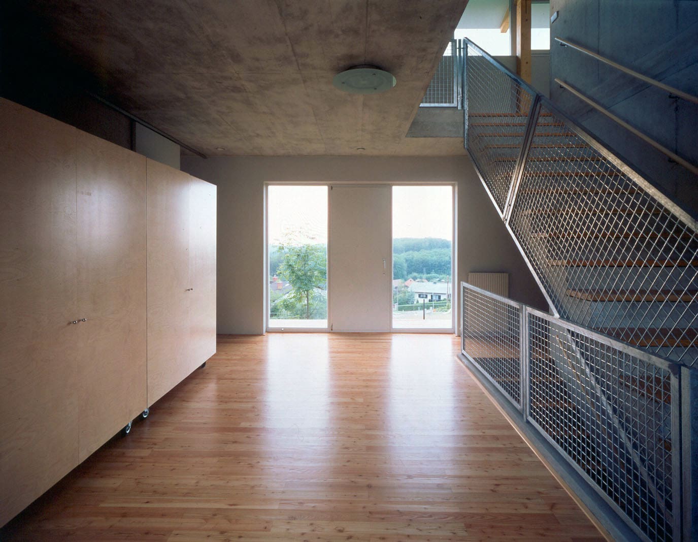 © RUNSER / PRANTL architekten, Haus am Hang, 3413 Hintersdorf, Niederösterreich, Österreich,1994, Wohnhaus, Wohnung, Fotograf Margherita Spiluttini