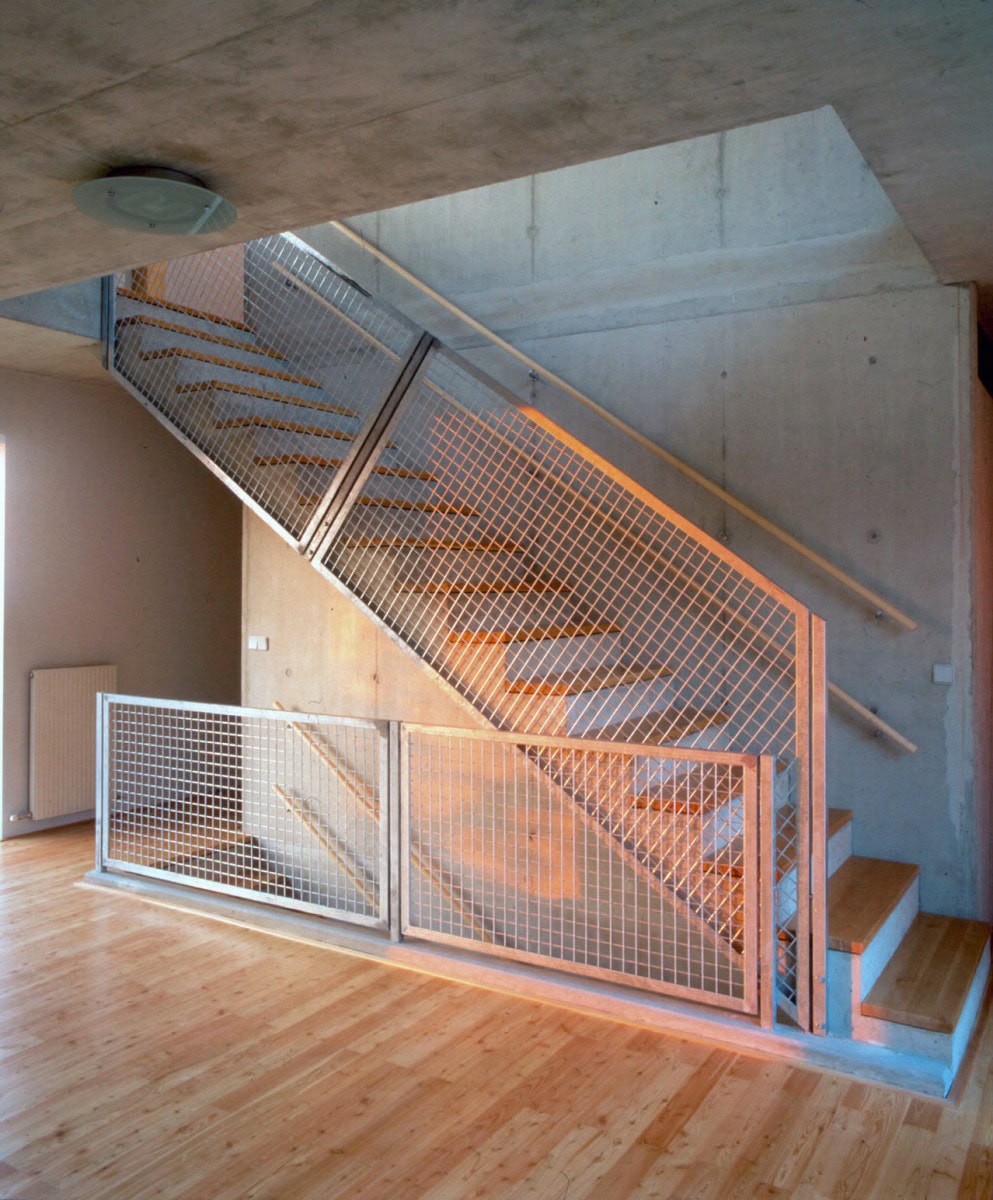 © RUNSER / PRANTL architekten, Haus am Hang, 3413 Hintersdorf, Niederösterreich, Österreich,1994, Wohnhaus, Wohnung, Fotograf Margherita Spiluttini