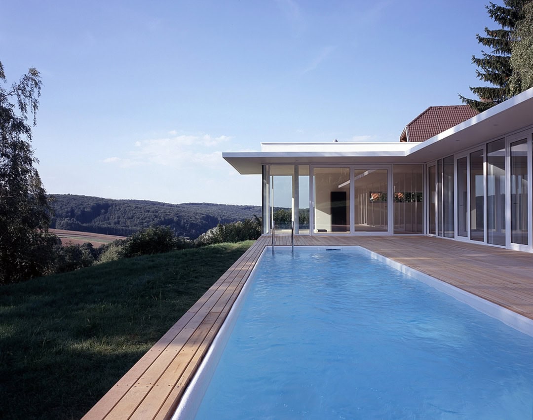 © RUNSER / PRANTL architekten, Haus K., 3413 Oberkirchbach, Niederösterreich, Österreich, 2005, Wohnhaus, Bad, Fotograf Margherita Spiluttini