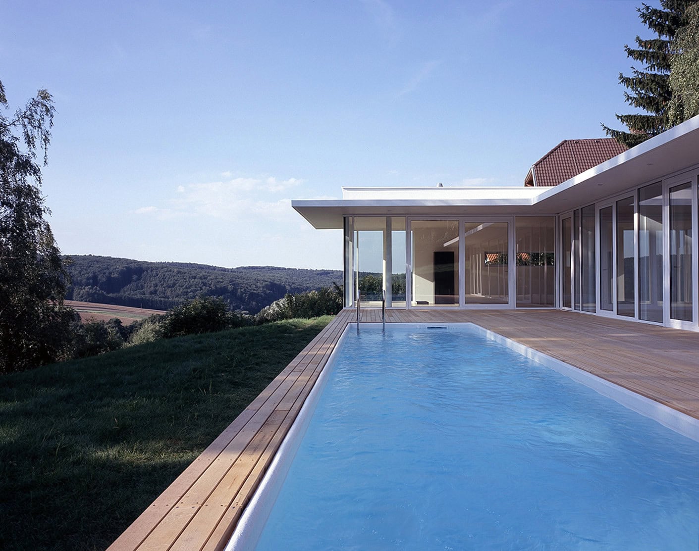 © RUNSER / PRANTL architekten, Haus K., 3413 Oberkirchbach, Niederösterreich, Österreich, 2005, Wohnhaus, Bad, Fotograf Margherita Spiluttini