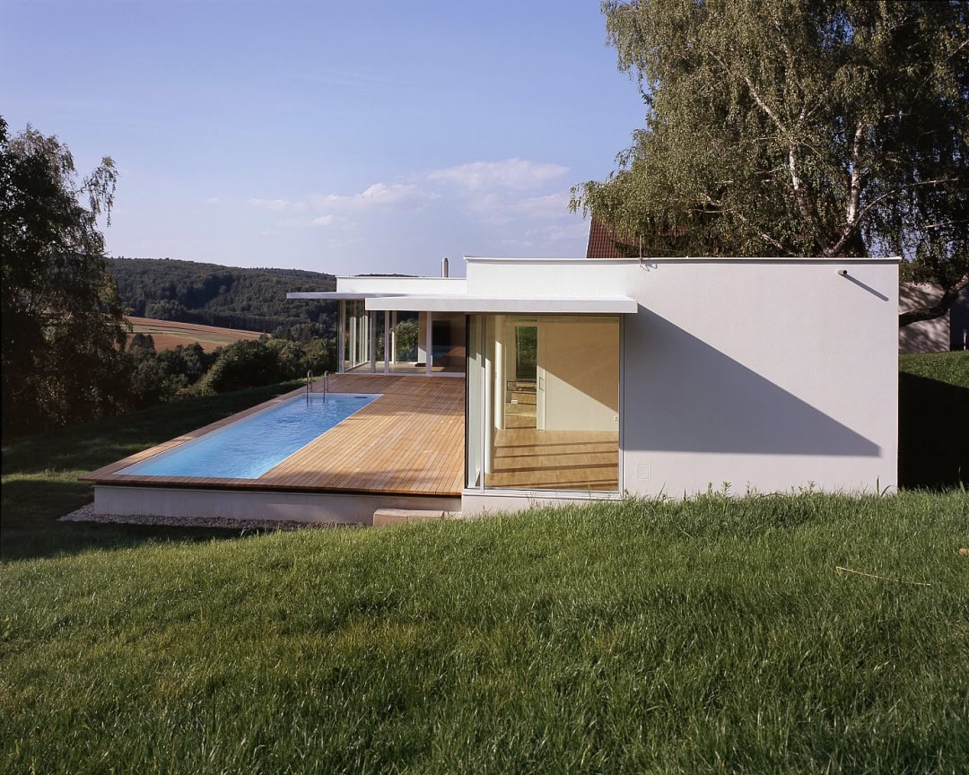 © RUNSER / PRANTL architekten, Haus K., 3413 Oberkirchbach, Niederösterreich, Österreich, 2005, Wohnhaus, Bad, Fotograf Margherita Spiluttini