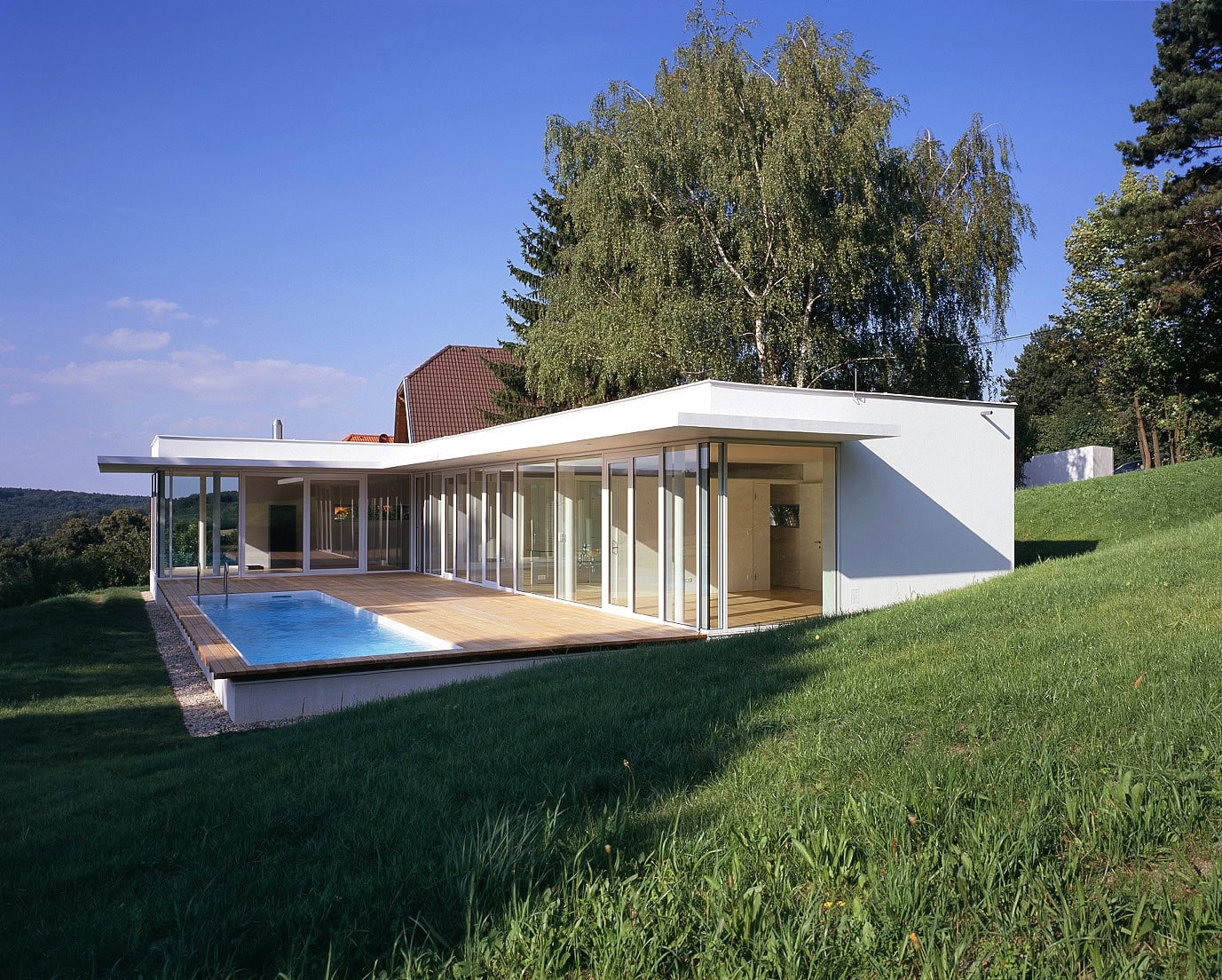 © RUNSER / PRANTL architekten, Haus K., 3413 Oberkirchbach, Niederösterreich, Österreich, 2005, Wohnhaus, Bad, Fotograf Margherita Spiluttini