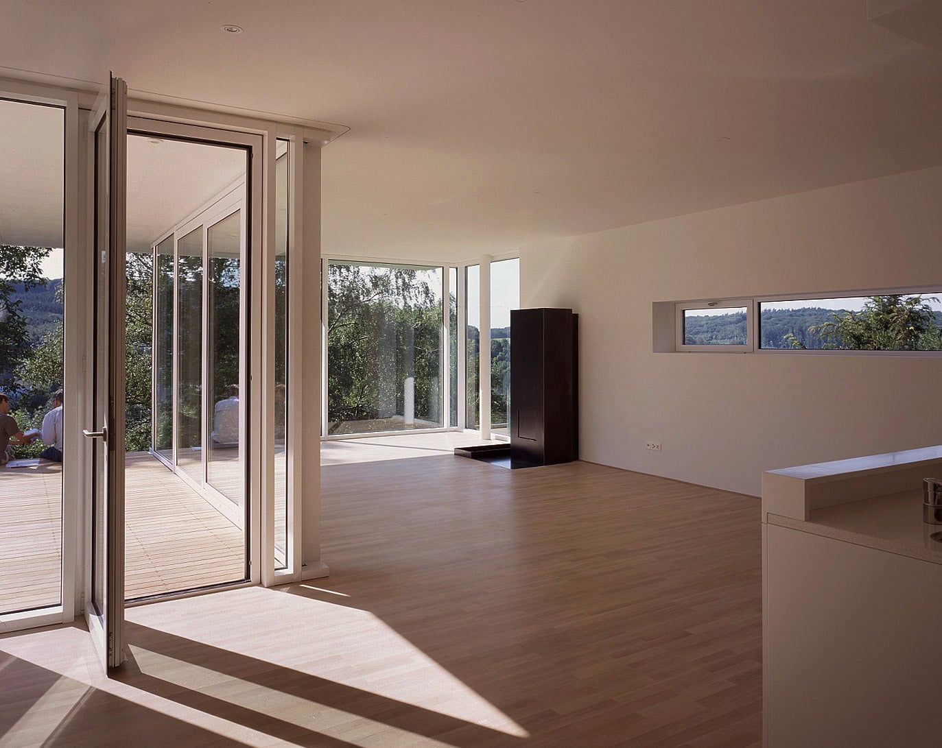 © RUNSER / PRANTL architekten, Haus K., 3413 Oberkirchbach, Niederösterreich, Österreich, 2005, Wohnhaus, Bad, Fotograf Margherita Spiluttini