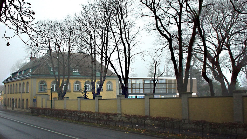 © RUNSER / PRANTL architekten, Maria Enzersdorf Neues Rathaus, 2344 Maria Enzersdorf, Niederösterreich, Österreich, 2002, Rathaus