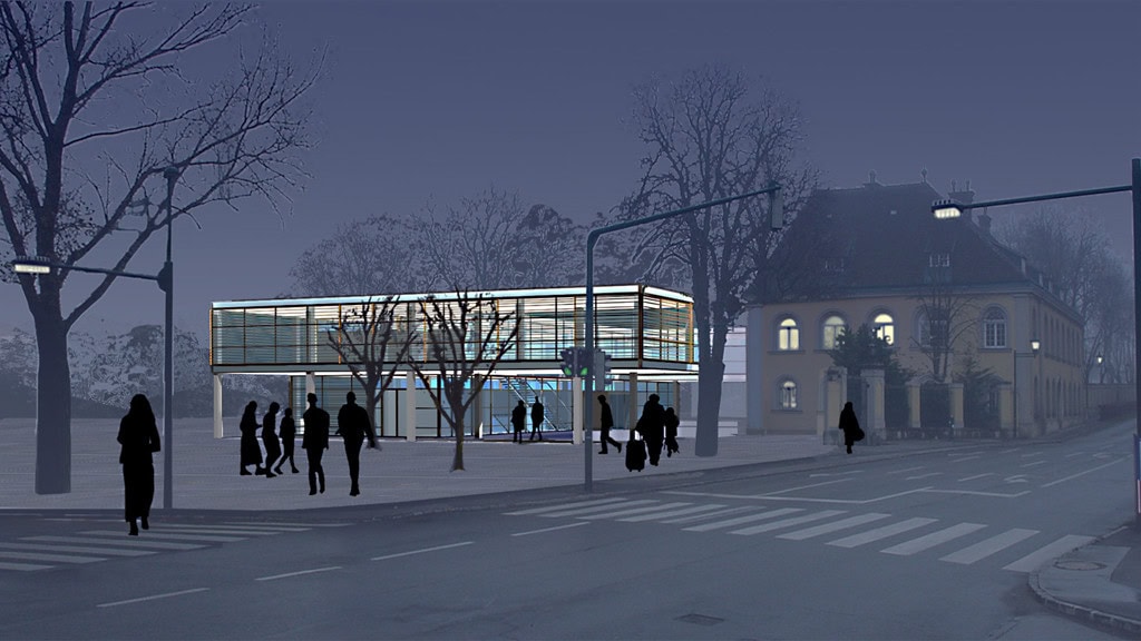 © RUNSER / PRANTL architekten, Maria Enzersdorf Neues Rathaus, 2344 Maria Enzersdorf, Niederösterreich, Österreich, 2002, Rathaus