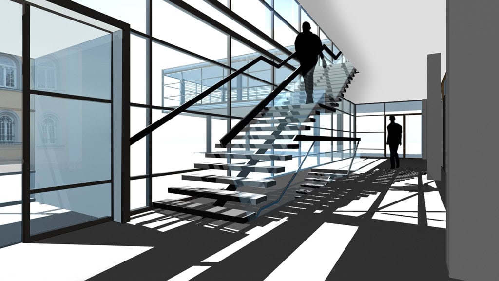 © RUNSER / PRANTL architekten, Maria Enzersdorf Neues Rathaus, 2344 Maria Enzersdorf, Niederösterreich, Österreich, 2002, Rathaus