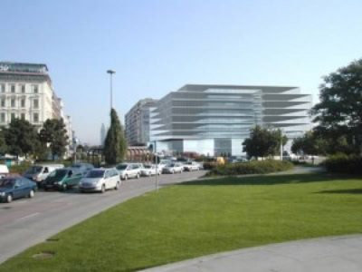 <p>© RUNSER / PRANTL architekten, ÖBB Bürogebäude Praterstern, 1020 Wien, Österreich, Ideenwettbewerb, 2004, Bürohaus<p>