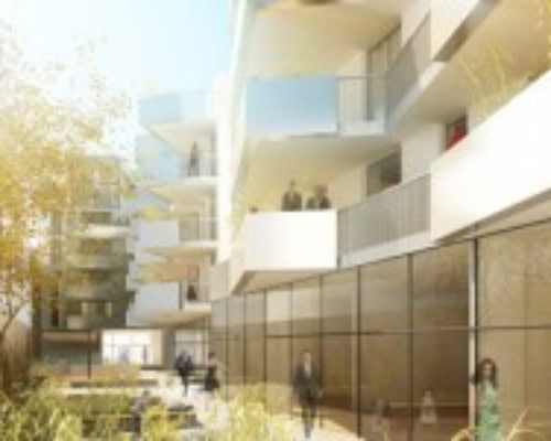 <p>© RUNSER / PRANTL architekten, Passiv Wohnhausanlage, 1040 Wien Goldeggasse, Österreich, Wettbewerb, 2013, Passiv Wohnhausanlage</p>