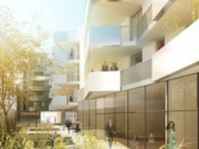 <p>© RUNSER / PRANTL architekten, Passiv Wohnhausanlage, 1040 Wien Goldeggasse, Österreich, Wettbewerb, 2013, Passiv Wohnhausanlage</p>