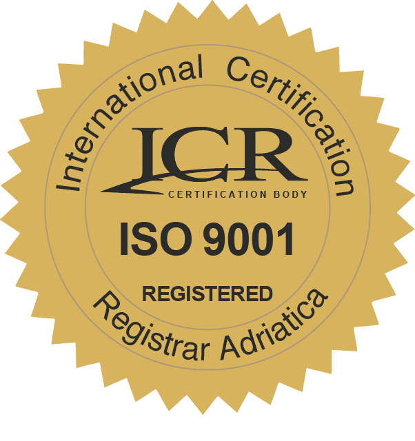 icr adriatica znak 9001