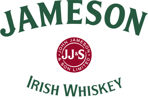 Jameson Irish Whiskey logo, Irish whiskey brand for sponsors and partners.