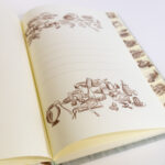 Libro de recetas de cocina - Vista de la primera página del libro de recetas