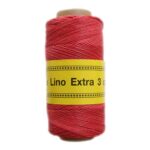 Bobina de hilo de lino fucsia