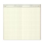 Vista del interior del recambio 005 para travelers notebook