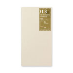 Vista del Recambio 013 para Traveler’s Notebook con papel super fino