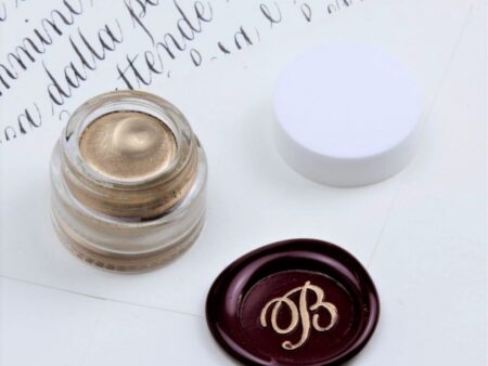 Crema para lacre color oro