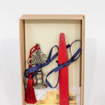 Bortoletti Conjunto lacre en bronce blanco