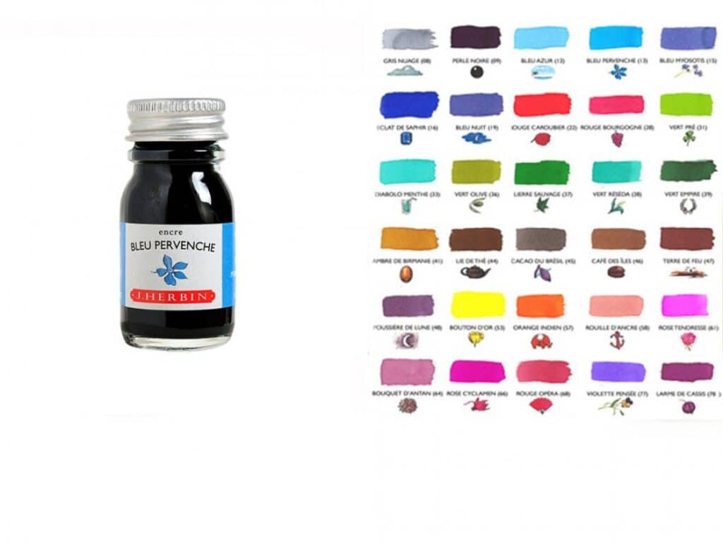 Botellín de tinta J. Herbin 10 ml